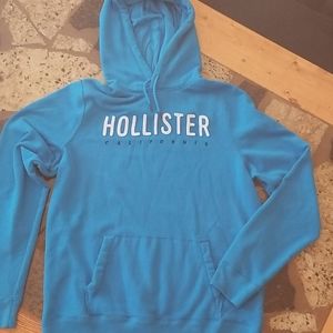 Hollister turquoise size Large Hoodie